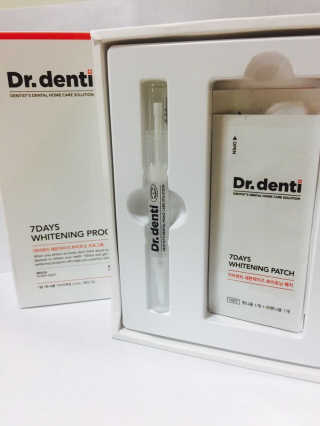 Dr.denti 닥터덴티 치아미백 7days 화이트닝 프로그램 — 3.5점을 준 리뷰어가 2016년 10월 올린 사용 사진