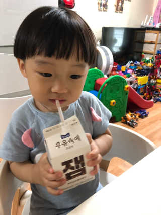 [매일유업] 우유속에 어쩌구_7개 모바일쿠폰 — 5점을 준 리뷰어가 2019년 6월 올린 사용 사진