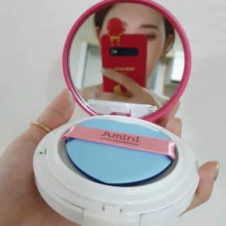 아미니 아쿠아 프로텍터 선쿠션 — 4.5점을 준 리뷰어가 2019년 6월 올린 사용 사진