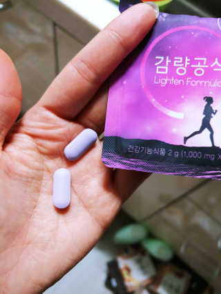 [감량공식] 다이어트 건강기능식품 — 5점을 준 리뷰어가 2019년 12월 올린 사용 사진