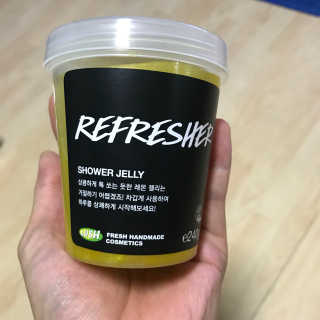 러쉬 샤워젤리 후쉬 240g 리프레셔 250g — 5점을 준 리뷰어가 2017년 7월 올린 사용 사진