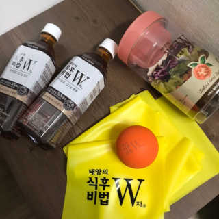태양의 식후비법 W차 스페셜세트 — 5점을 준 리뷰어가 2019년 6월 올린 사용 사진