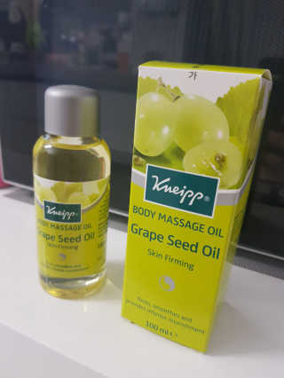 [크나이프] 그레이프씨드 슬리밍 마사지오일 100ml — 5점을 준 리뷰어가 2019년 9월 올린 사용 사진