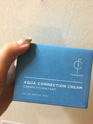포렌코즈 아쿠아 커넥션 크림 — 5점을 준 리뷰어가 2017년 8월 올린 사용 사진
