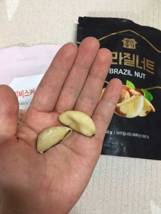 장수농가 브라질너트, 히비스커스 — 5점을 준 리뷰어가 2018년 8월 올린 사용 사진