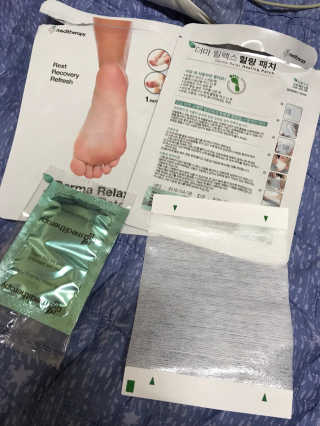 메디테라피 더마 릴렉스 힐링패치 — 5점을 준 리뷰어가 2018년 4월 올린 사용 사진