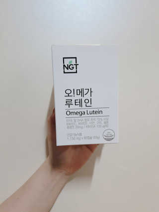 네츄럴굿띵스 오!메가루테인 60일분 — 3.5점을 준 리뷰어가 2019년 4월 올린 사용 사진