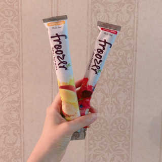 저칼로리 스무디바, 프루져 Froozer 2박스 — 3.5점을 준 리뷰어가 2019년 5월 올린 사용 사진