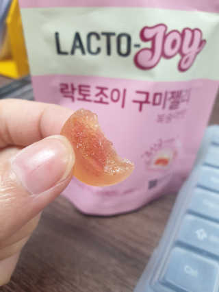 락토조이 구미젤리 복숭아맛 — 5점을 준 리뷰어가 2019년 10월 올린 사용 사진