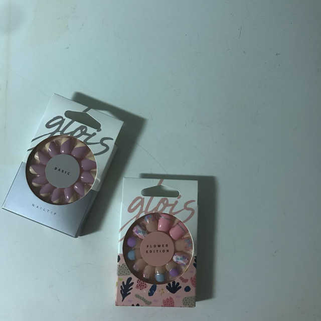 글로이스 네일팁 2개 리뷰 사진