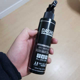 다슈코리아 다슈 안티 헤어로스 허브 헤어토닉 — 4.67점을 준 리뷰어가 2018년 2월 올린 사용 사진