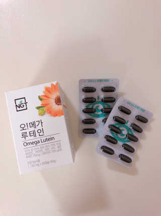 네츄럴굿띵스 오!메가루테인 60일분 — 5점을 준 리뷰어가 2019년 3월 올린 사용 사진