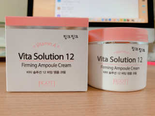 지고트 비타솔루션12 퍼밍 앰플 크림 100ml — 5점을 준 리뷰어가 2019년 7월 올린 사용 사진