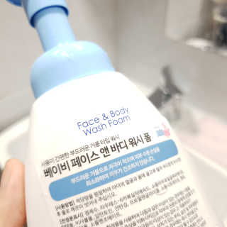 세바메드 베이비 페이스 앤 바디워시 폼 [올인원] — 5점을 준 리뷰어가 2019년 9월 올린 사용 사진
