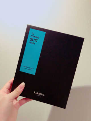 레이블옴므-labelhomme 레이블옴므 티유 마린 슈트 마스크팩(5EA) — 4점을 준 리뷰어가 2017년 12월 올린 사용 사진