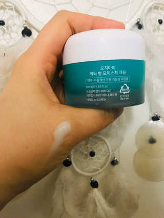 오지아이 워터 밤 모이스처 크림 50ml — 5점을 준 리뷰어가 2020년 2월 올린 사용 사진