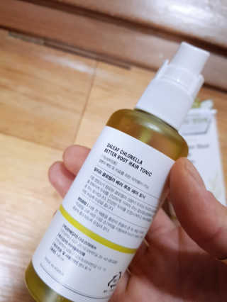 달리프 클로렐라 베러 루트 헤어토닉 100ml — 4점을 준 리뷰어가 2020년 2월 올린 사용 사진