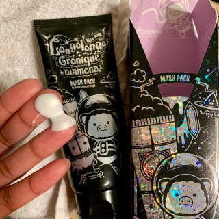 엘리자베카 Elizavecca  LongoLongo Gronique Diamond Mask Pack — 4.5점을 준 리뷰어가 2019년 5월 올린 사용 사진