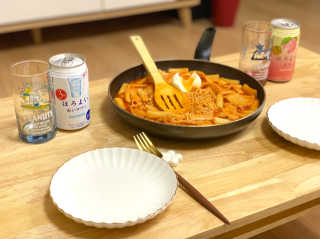홍대미미네국물떡볶이 [홍대미미네]오리지널 국물 떡볶이4팩 + 라면사리 — 5점을 준 리뷰어가 2019년 4월 올린 사용 사진