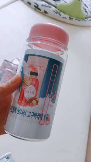 보나쉬슬림 고구마라떼 6pc+보틀 — 4점을 준 리뷰어가 2019년 6월 올린 사용 사진