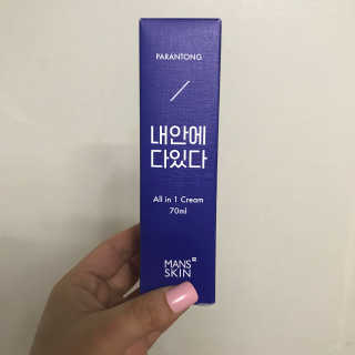 맨즈스킨 파란통 내안에다있다 — 5점을 준 리뷰어가 2017년 11월 올린 사용 사진