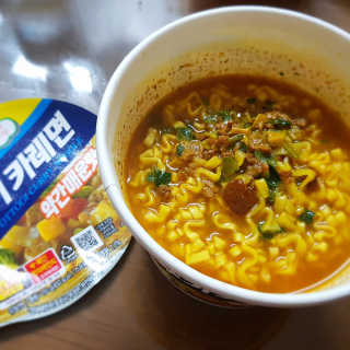 오뚜기카레면 2차 모집 — 4.5점을 준 리뷰어가 2019년 2월 올린 사용 사진