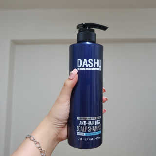 다슈코리아 다슈 데일리 단백질 한방 두피 골드 샴푸 500ml — 3점을 준 리뷰어가 2019년 10월 올린 사용 사진