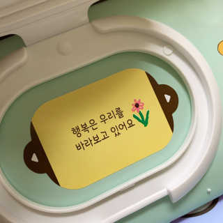 보솜이 아기물티슈 베이비케어 푸에디션 캡 74매 10입 — 5점을 준 리뷰어가 2019년 4월 올린 사용 사진