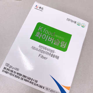 케이푸드 똥기사의 Kfood 화이버슬림 — 4.5점을 준 리뷰어가 2019년 9월 올린 사용 사진