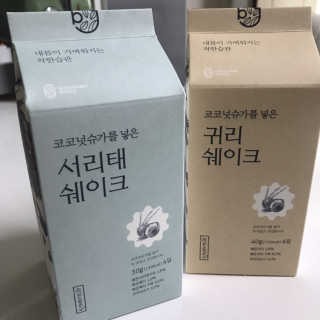 [착한습관]건강한 한끼, 귀리 쉐이크와 서리태 쉐이크 — 5점을 준 리뷰어가 2019년 7월 올린 사용 사진
