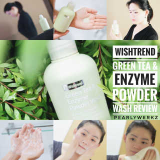 바이 위시트랜드 Green Tea Powder Wash — 4.67점을 준 리뷰어가 2018년 1월 올린 사용 사진