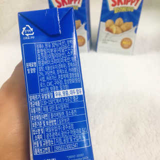 스키피피넛우유 스키피 피넛버터우유 — 5점을 준 리뷰어가 2019년 11월 올린 사용 사진