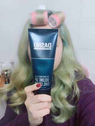 다슈코리아 다슈 데일리 볼륨 업 컬크림 150ml — 4.67점을 준 리뷰어가 2018년 10월 올린 사용 사진