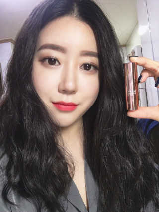 밀키드레스 바비메이크 루즈클래식 — 3.5점을 준 리뷰어가 2018년 5월 올린 사용 사진