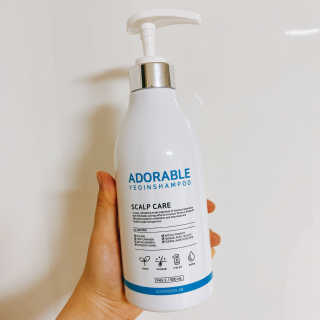순수연구소 탈모증상완화 어도러블 여인 샴푸 500ml — 5점을 준 리뷰어가 2020년 4월 올린 사용 사진