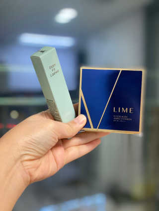 라임코스메틱 V 콜라겐 앰플 쿠션 — 5점을 준 리뷰어가 2020년 1월 올린 사용 사진