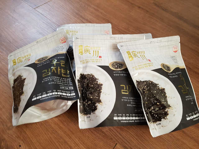 우리집밥도둑 맛있는광천김 우리김자반 50g 5봉 리뷰 사진