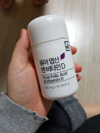 네츄럴굿띵스 퓨어 락토 철분 60일분 — 5점을 준 리뷰어가 2018년 1월 올린 사용 사진