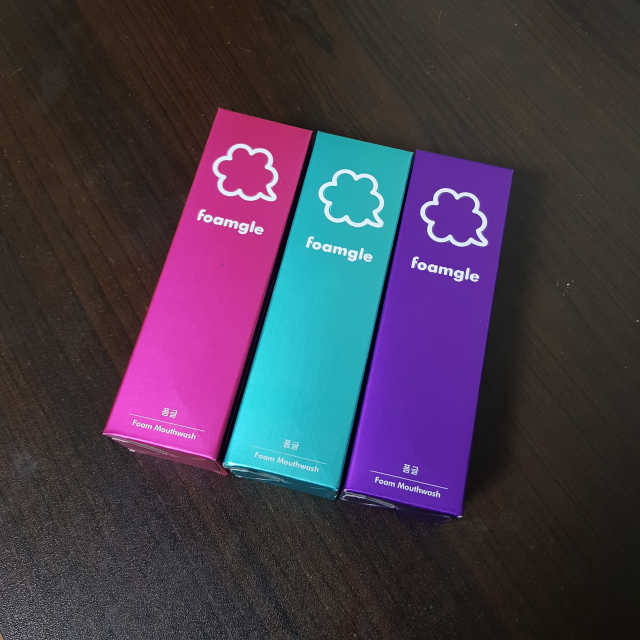 [폼글] 거품가글 50ml 3종 - 민트, 라벤더, 라즈베리 리뷰 사진