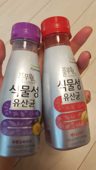 풀무원 식물성유산균 레드앤오메가 + 푸룬앤바이오 — 5점을 준 리뷰어가 2018년 11월 올린 사용 사진