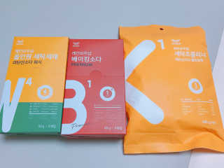 레인보우샵 올인원세탁세제,베이킹소다 스틱포6개입+세탁조클리너 — 4점을 준 리뷰어가 2018년 4월 올린 사용 사진