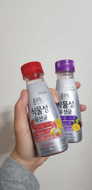 풀무원 식물성유산균 레드앤오메가 + 푸룬앤바이오 — 4.83점을 준 리뷰어가 2018년 11월 올린 사용 사진