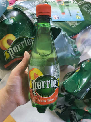 페리에 피치 500ml PET — 5점을 준 리뷰어가 2019년 11월 올린 사용 사진