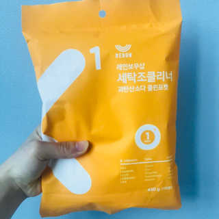 레인보우샵 올인원세탁세제,베이킹소다 스틱포6개입+세탁조클리너 — 4.83점을 준 리뷰어가 2018년 4월 올린 사용 사진
