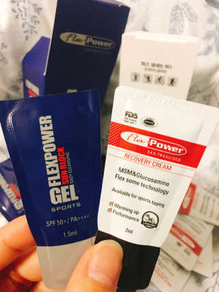플렉스파워에이더블유에스 리커버리크림 30ml — 5점을 준 리뷰어가 2017년 9월 올린 사용 사진
