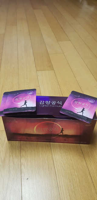 [감량공식] 다이어트 건강기능식품 — 5점을 준 리뷰어가 2019년 12월 올린 사용 사진
