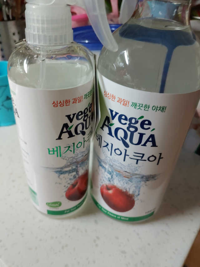 베지아쿠아 475ml + 리필 1000ml 1Set 리뷰 사진
