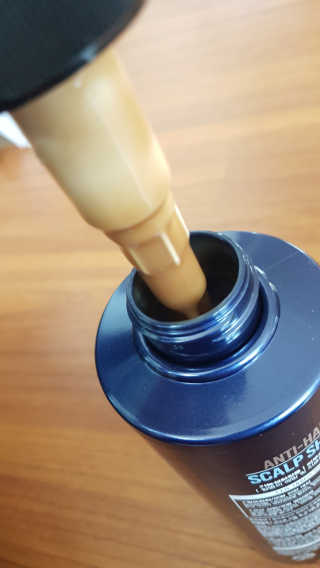 다슈코리아 다슈 단백질 한방 두피 골드 샴푸 500ml +샴푸브러쉬 — 5점을 준 리뷰어가 2019년 5월 올린 사용 사진