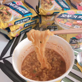 오뚜기카레면 2차 모집 — 3.5점을 준 리뷰어가 2019년 2월 올린 사용 사진