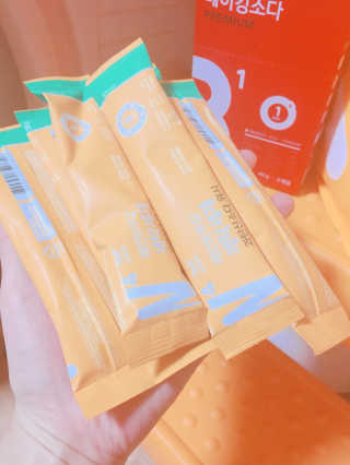 레인보우샵 올인원세탁세제,베이킹소다 스틱포6개입+세탁조클리너 — 4.17점을 준 리뷰어가 2018년 4월 올린 사용 사진